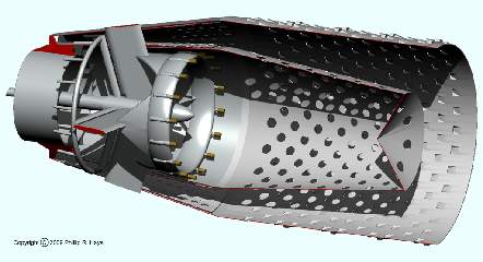 Rim-8 burner